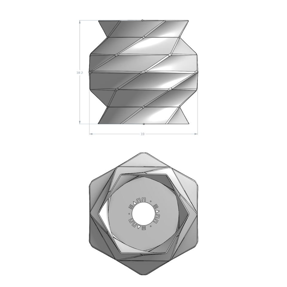 Akıcı gölge sarkıt Avize