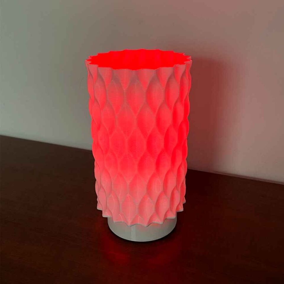 Dalgalı Masa Lambası