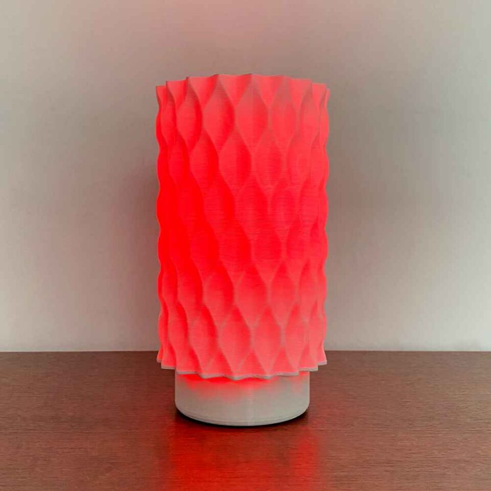 Dalgalı Masa Lambası