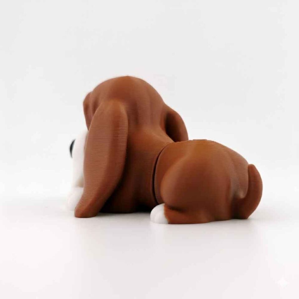 Basset Hound - hareketli Figür