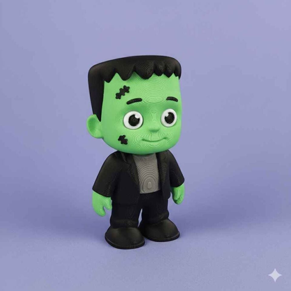 Frankenstein - hareketli Figür