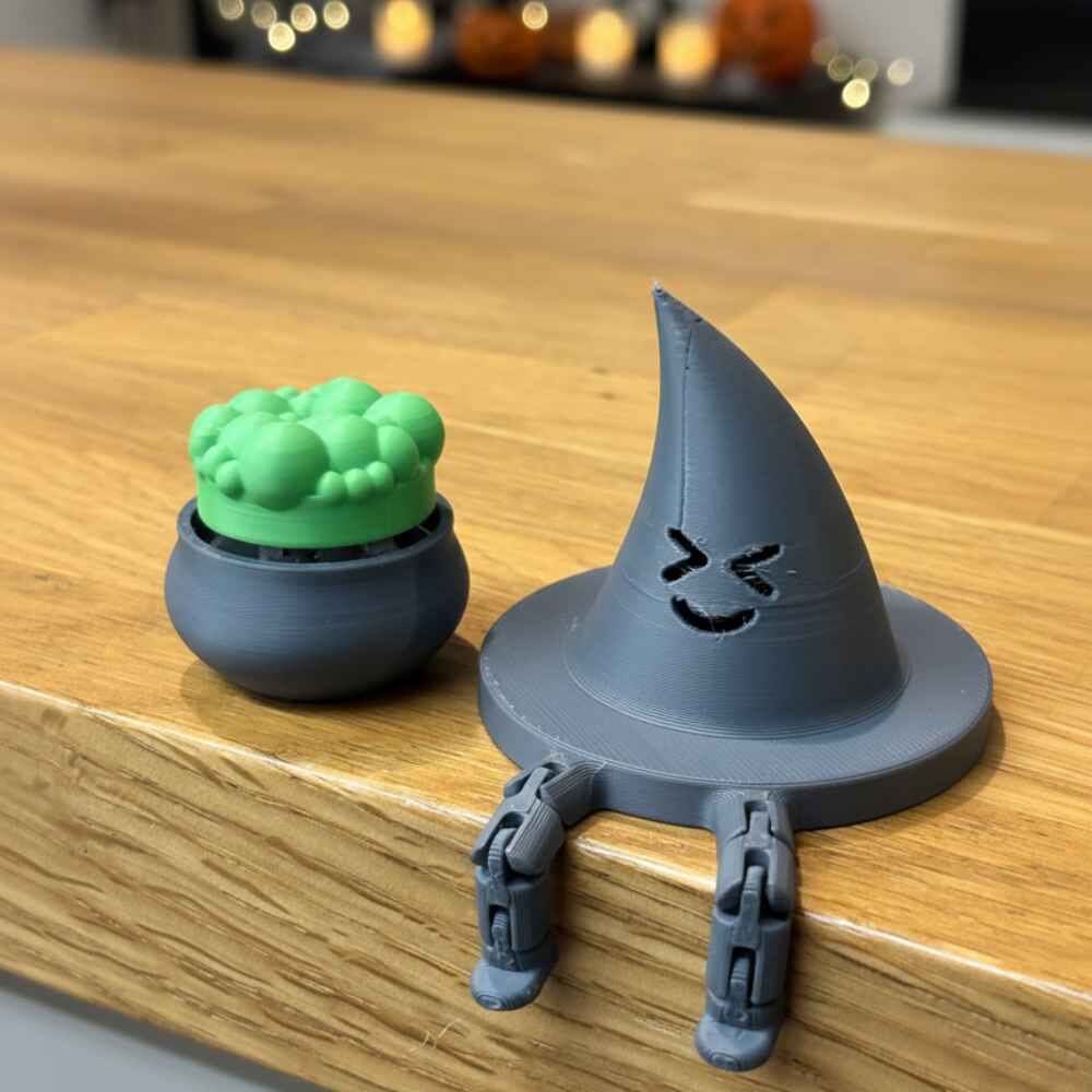 Cadı Şapkası - Hareketli Figür