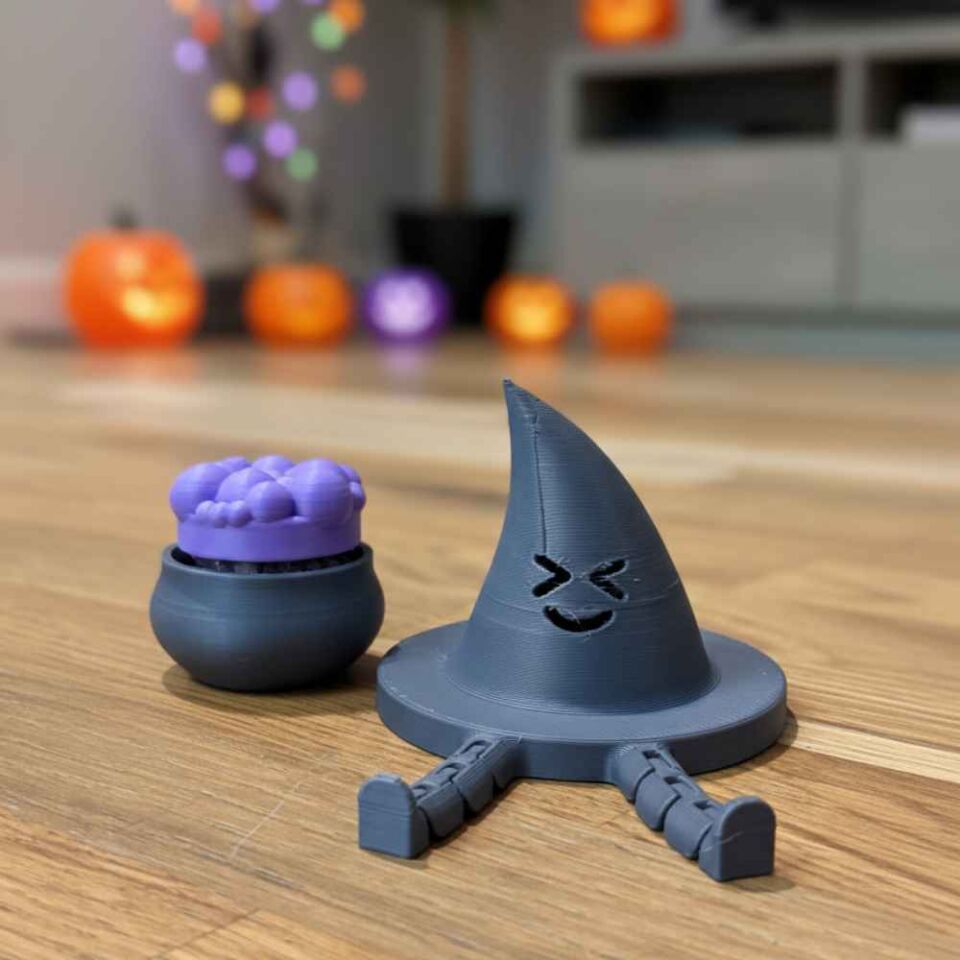 Cadı Şapkası - Hareketli Figür