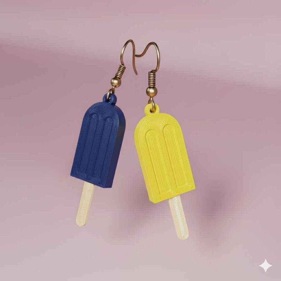 Renkli Dondurma Çubukları