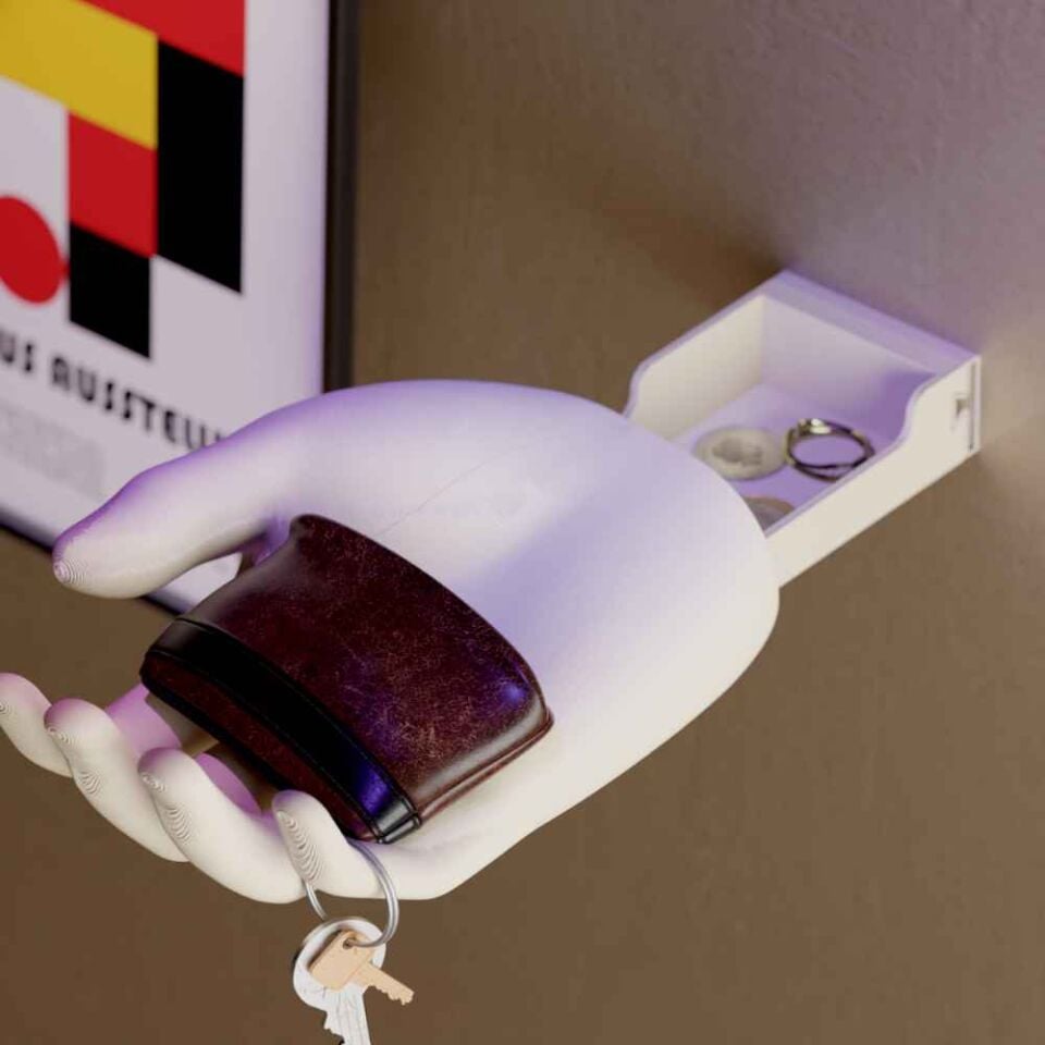 El Anahtarlık - Gizli Bölmeli