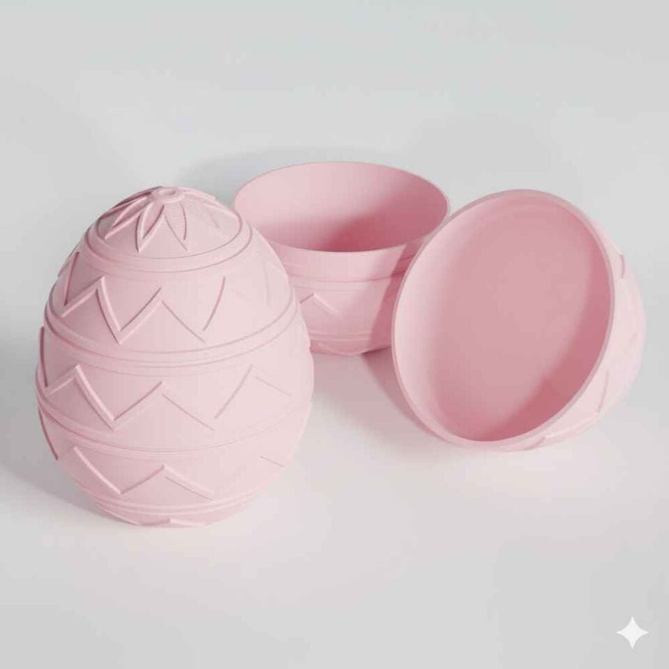 Çizgili Yumurta Kabı