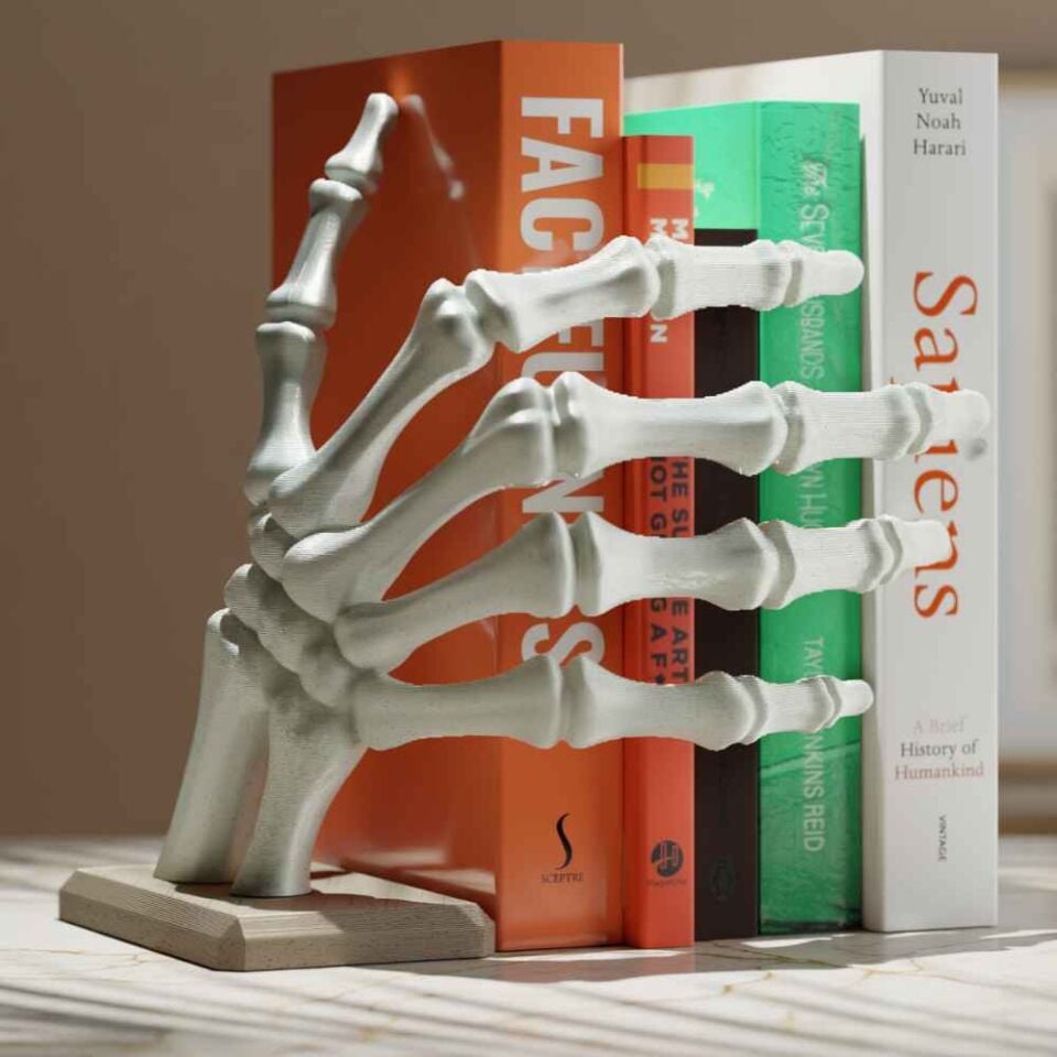 İskelet Eli - Kitap Tutucu