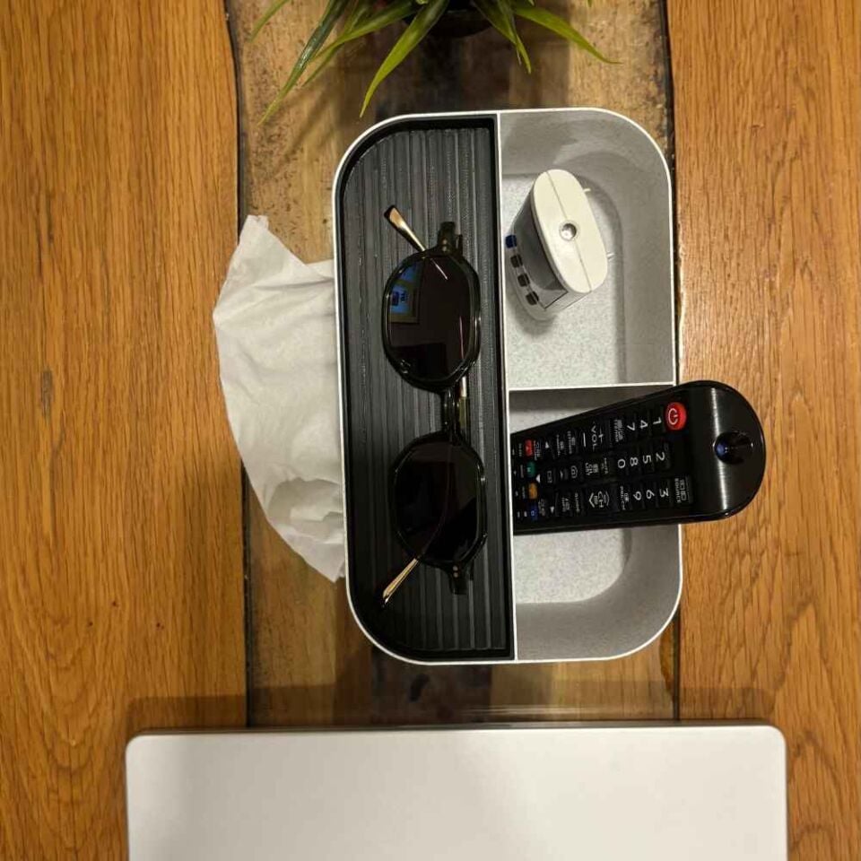 Bölmeli Peçete - Mendil Kutusu